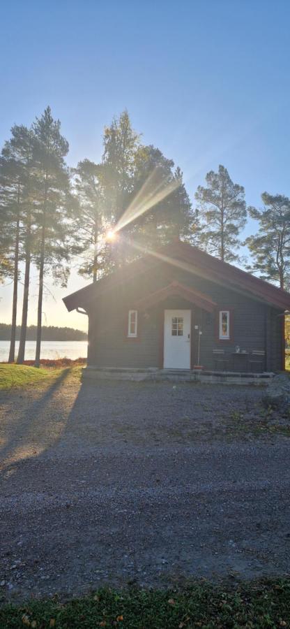 Lakeside Log Cabin Fraemby Udde Falun Eksteriør billede