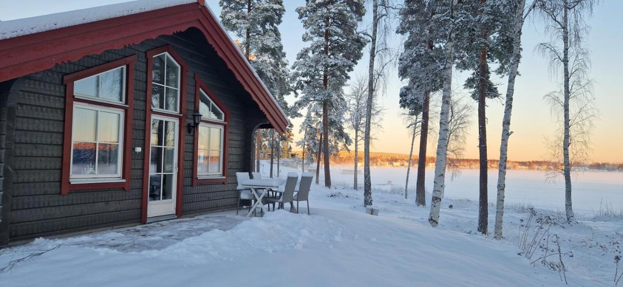 Lakeside Log Cabin Fraemby Udde Falun Eksteriør billede